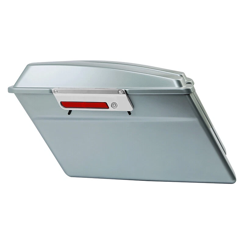 Hard Saddlebags Saddle Bags Fit For Harley Electra Road Glide King 94-13 Silver — 第 4/4 张图片