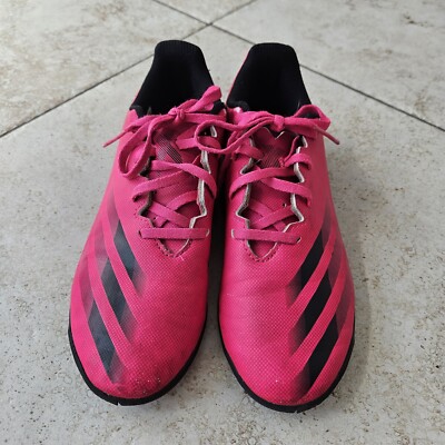Adidas X Ghosted.4 | Turf Soccer   Futbol Cleats | Pink | Men s Size 5.5