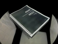 Akai Professional MPCX User Guide 225pgs- Touch Owners Manual Instructions COIL 