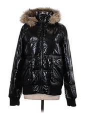 Quiksilver Women Black Coat L