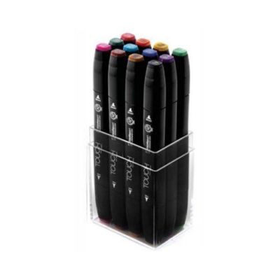 ShinHan Touch Twin Marker Set 12 Main Colors