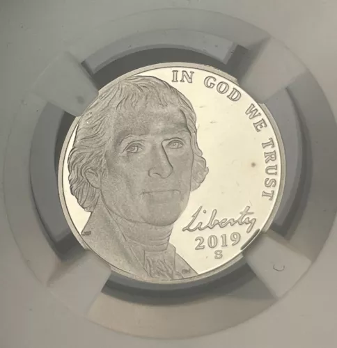 2019 S 5c PROOF JEFFERSON NICKEL FIRST RELEASES NGC PF 70 Ultra Cameo Portrait