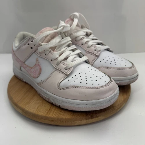 Nike Dunk Low Pink Paisley Women's Size 6 Shoes Sneakers FD1449-100