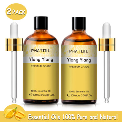 Ylang Ylang ätherisches Öl Natur Rein Aromatherapie Duftöl für Diffuser,Massage