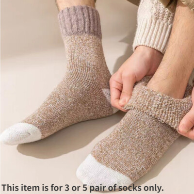 Pairs Mu00e4nner Winter Socken Paar Dicke U2013 Viceal
