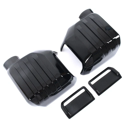 For Toyota Land Cruiser Prado LC250 2024 2025 2Pcs Gloss Black Mirror Cover Caps - Foto 5 di 6