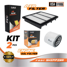 Engine Oil & Air Filter Set for KIA FORTE 2010 2011 2012 2013 2.0L 2.4L EX LX SX