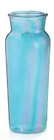 IRIDESCENT HIGH NECK GLASS VASE