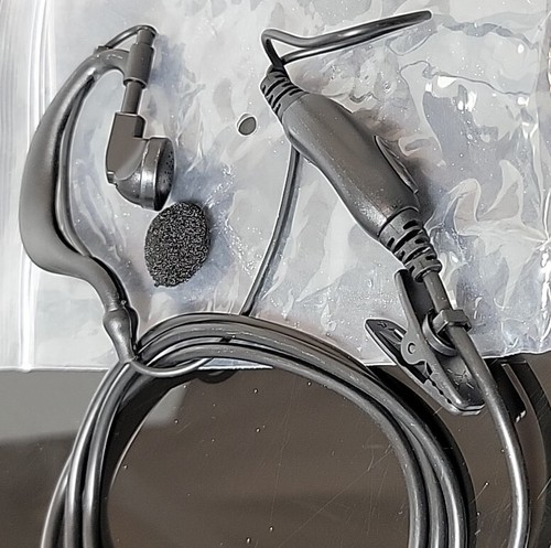 2 Pin Earpiece Headset Mic for Midland LXT112 LXT114 LXT380 LXT385 Walkie Talkie - Picture 5 of 5