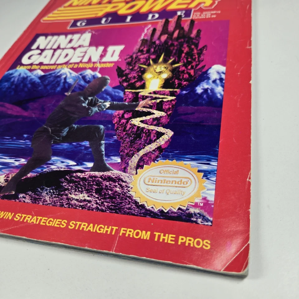 Nintendo Power #15 Strategy Guide Ninja Gaiden 2 SG2 Foto 4 de 4