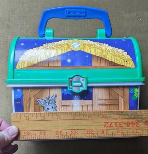 Fisher Price Little People OntheGo Nativity CarryCase ONLY 2008 Christmas feb22 - Picture 9 of 11