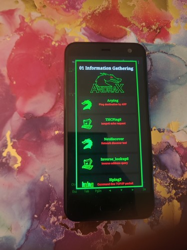 Rooted HTC U11 Cyber Security Andrax Pentest Phone - Afbeelding 6 van 9
