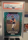 2024 Panini Prizm - Emergent Caleb Williams #1 Green Wave Prizm (RC)