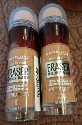 Maybelline (2-Pack) INSTANT AGE REWIND Eraser 330 Medium-Deep Neutral New