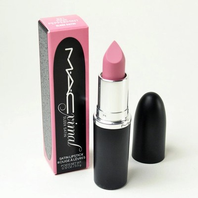 MAC Macximal Sleek Satin Lipstick | 821 Pink Peppermint | 3.5g