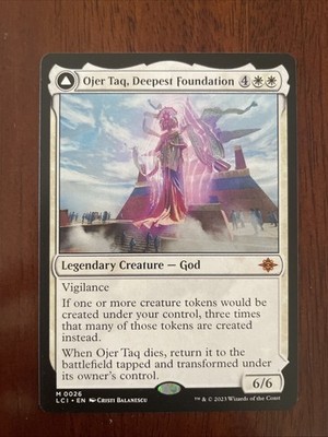 Ojer Taq Deepest Foundation the Lost Caverns of Ixalan Regular Card NM Condition
