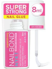 Super Strong Nail Glue for Press On Nails, Tips & Acrylic Nails (8ml)... 