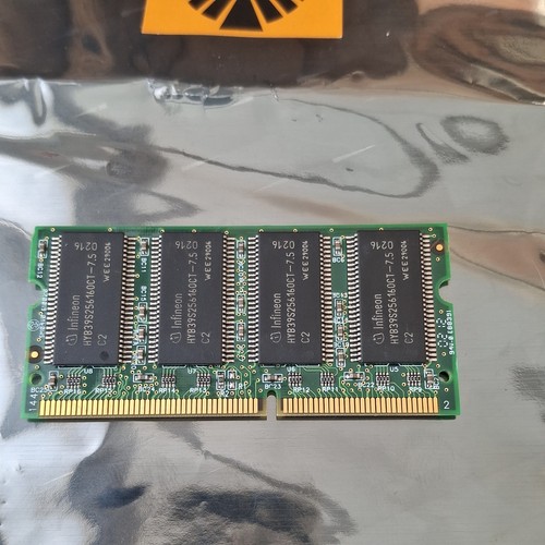 Apacer 256MB PC133 CL3 133MHz 144-PIN SDRam SODIMM Laptop Memory 71.84470.111 - Picture 2 of 2