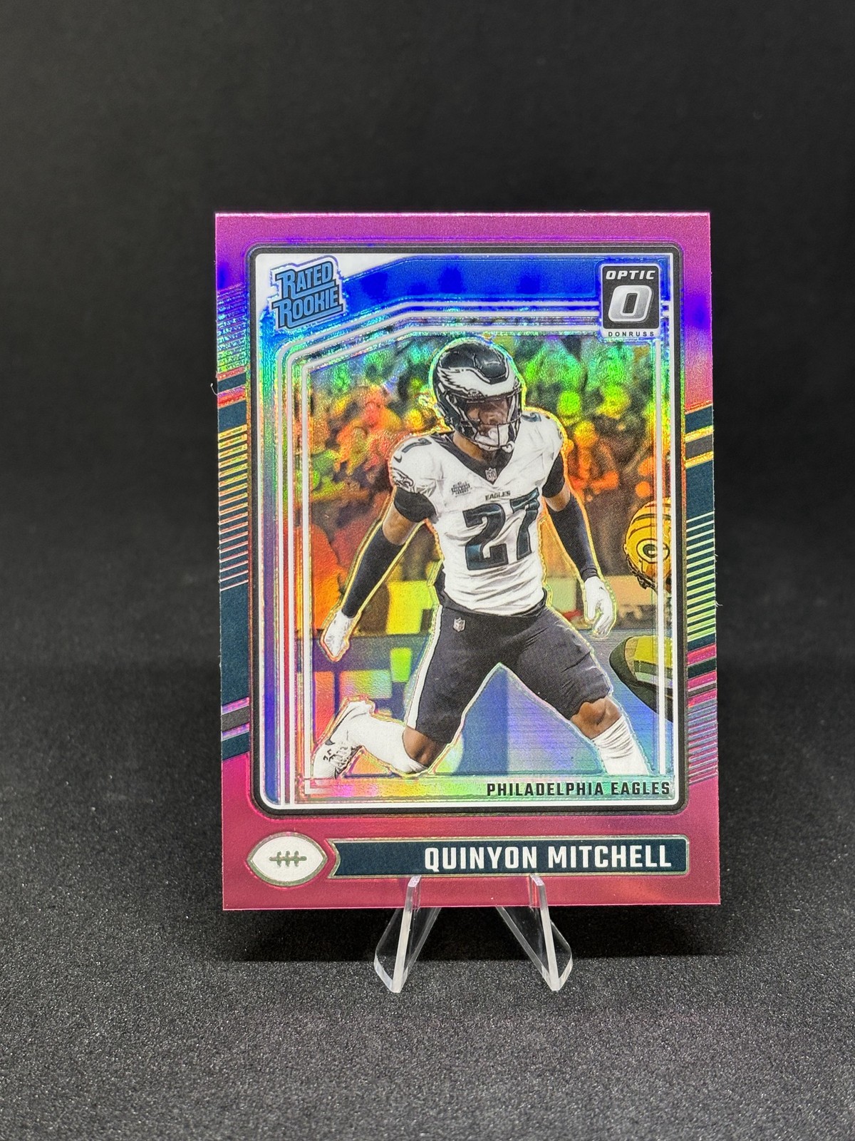 2024 Donruss Optic #282 Quinyon Mitchell Pink