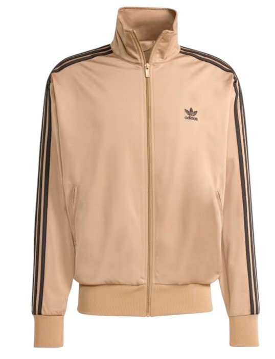  ベージュ ジャージ 立体ロゴ Adidas Originals Firebird Track Top Jacket JY6366 CARDBOARD BROWN