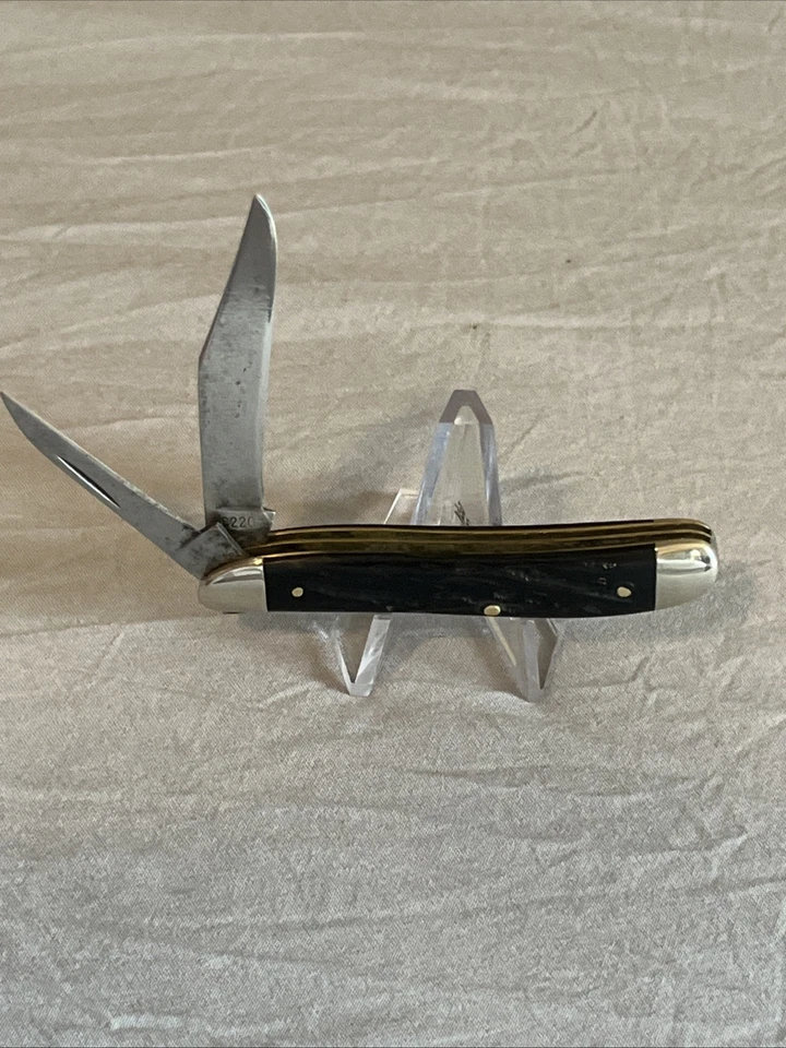 1940-65 Case XX Warm Groove Ruff mango negro muy buen estado ¡raro! Antiguo Foto 2 de 4