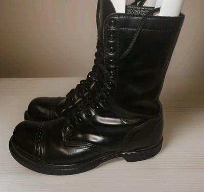 Corcoran Men's 10'' Leather Jump Boots 975 *Made in USA* Black Size 9.5D