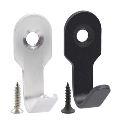 4Pieces Sturdy Stainless Steel Hook for Bedrooms Bathrooms and Kitchens