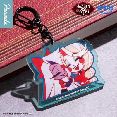 Hazbin Hotel Gacha Gacha Acrylic Key Chain Vox Alastar Limited