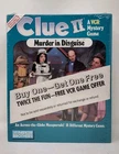 Clue II: Murder in Disguise VCR Game 1987 Sealed Parker Brothers Vintage