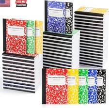 90 Pack Mini Composition Notebook Bulk, Cute Pocket Composition Note Pad, Small 