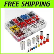Wire Ferrule Connectors Assortment - AWG22-3/0 Gauge