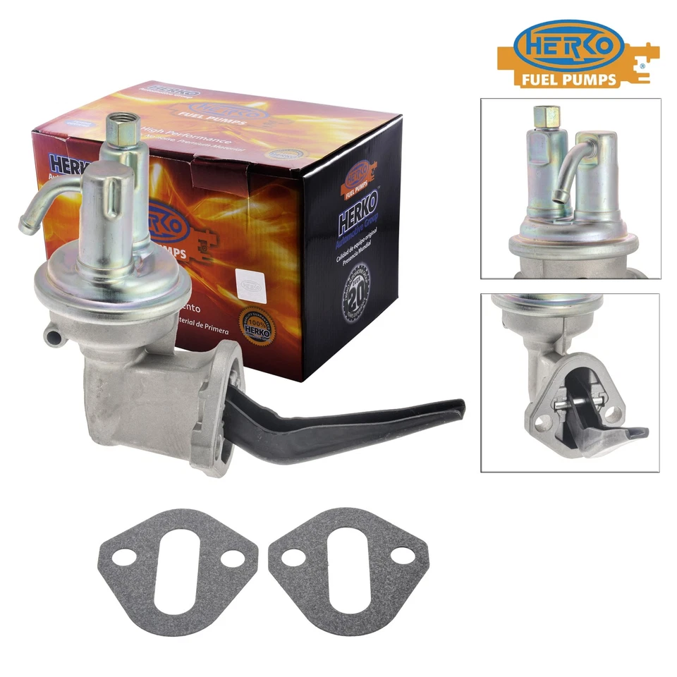 Bomba de combustible mecánica Herko BM6736 para Jeep AMC Grand Wagoneer J10 J20 5,0 L 76-91 Foto 4 de 4