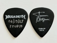 Megadeth STUDIO RECORDING USED Guitar Pick Teemu Mäntysaari OFFICIAL Heavy Metal