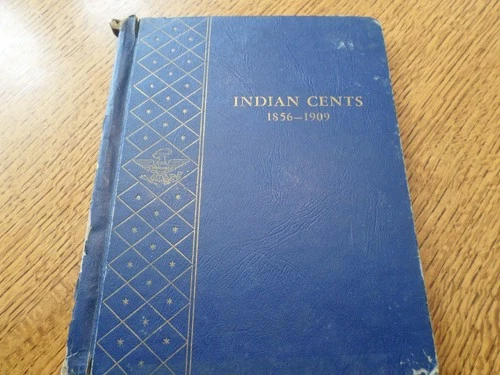 Indian Head Cent Set in Whitman Album-41 Coins