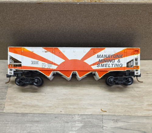 Accurail HO Coche de Carga Manayunk Minería y Fundición Naranja Blanco Negro 51249 | Zustand: Used