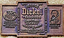 GEORGE DICKEL TENNESSEE SOUR MASH BELT BUCKLE