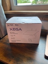 Xega 3G4G LTE Cellular Security Camera Outdoor Solar Wireless W Night Vision