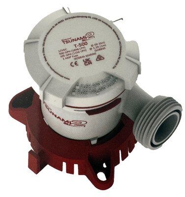 Attwood Tsunami MK2 500GPH 12V Kartusche Boot Bilgenpumpe 3/4'' 19mm 25mm Auslass