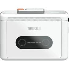 maxell MXCP-P100 Bluetooth Portable Cassette Player White MXCP-P100WH Japan NIB