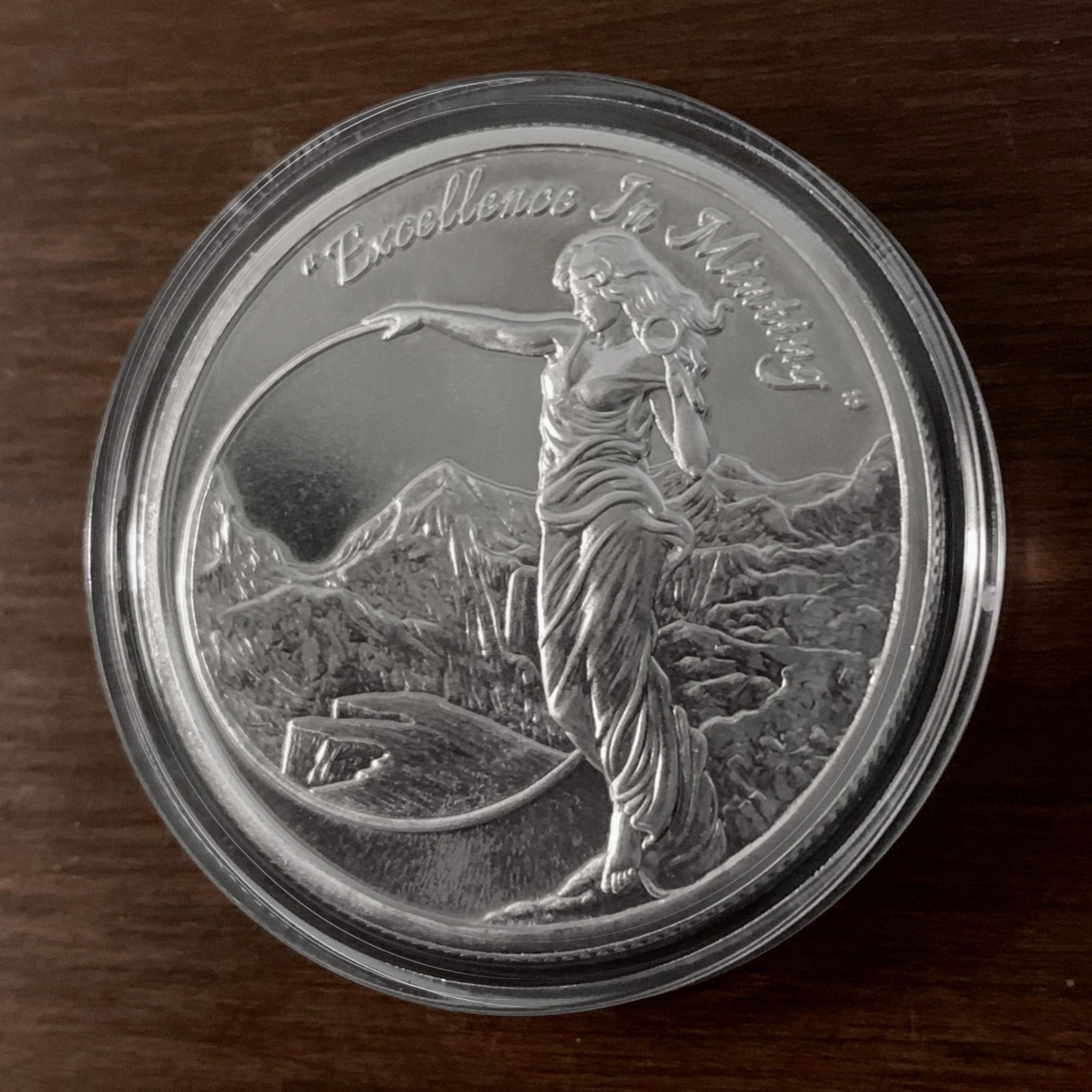 2017 1 oz Silver Excellence in Minting / Mason Mint / Awesome Design / Free Ship