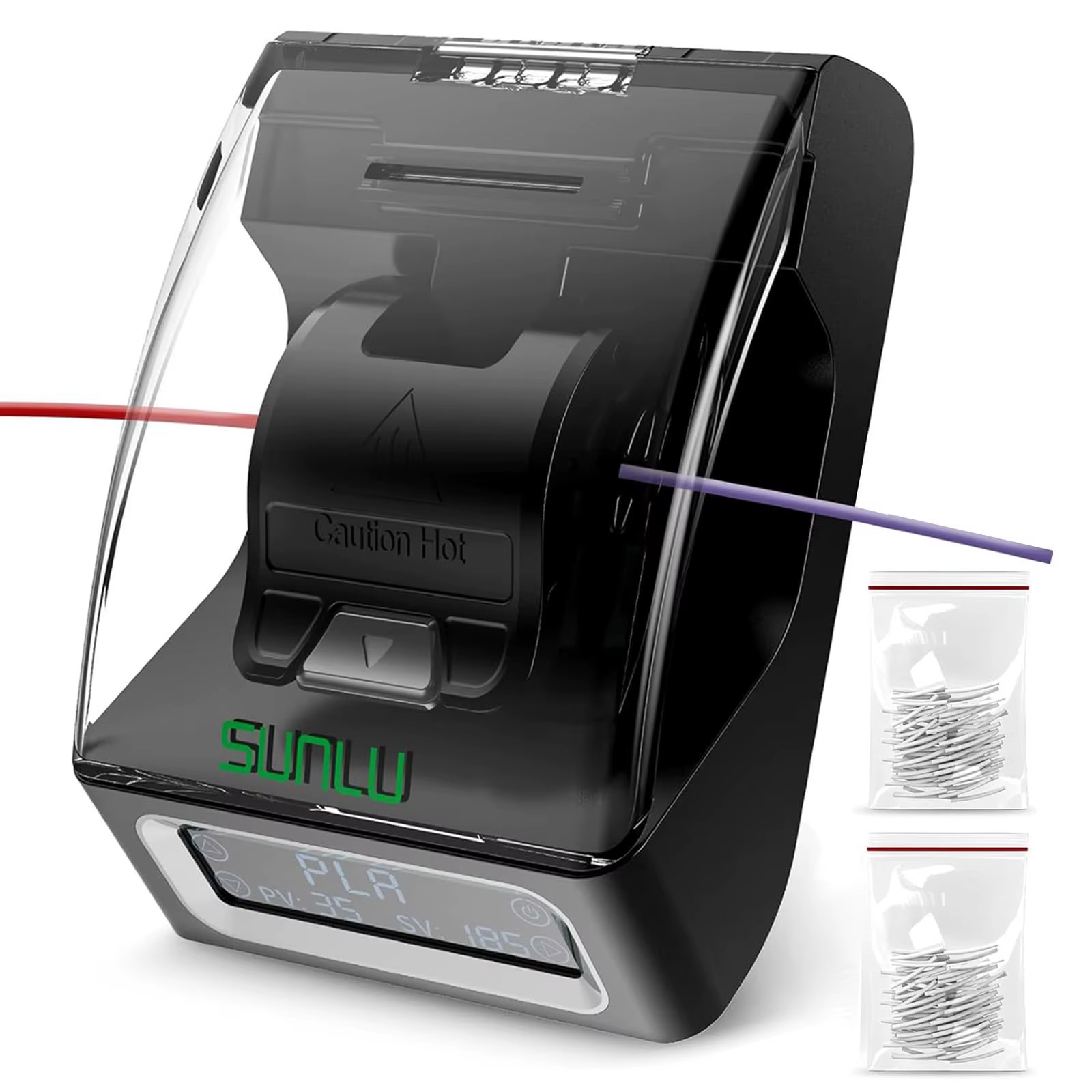 Filament Connector 1.75Mm Filament Fast Welding for Pla/Petg/Tpu/Abs/Pa/Nylon 20