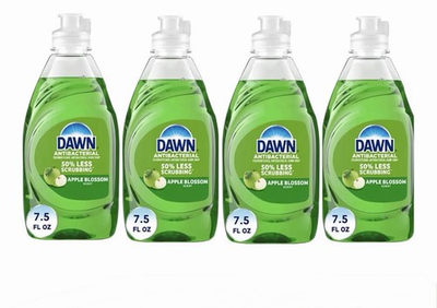 #ad #ad Dawn Dish Soap 4PK Apple Blossom 7.5oz 30oz Total Household Scraper Bundle $14.00
