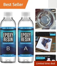Food-Safe Epoxy Resin - 16 oz Water Clear Casting Resin for Durable Finishes