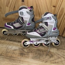 Roller Derby Aerio Q-60 Adults Women's Inline Skates Memory Foam Padding, 9