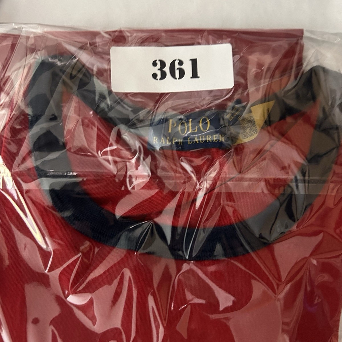 Polo Ralph Lauren Shirt Men's Large Polo Team Chain Stitch