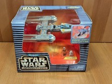 NEW Micro Machines 1997 STAR WARS Action Fleet Y-WING STARFIGHTER Gold Leader R2