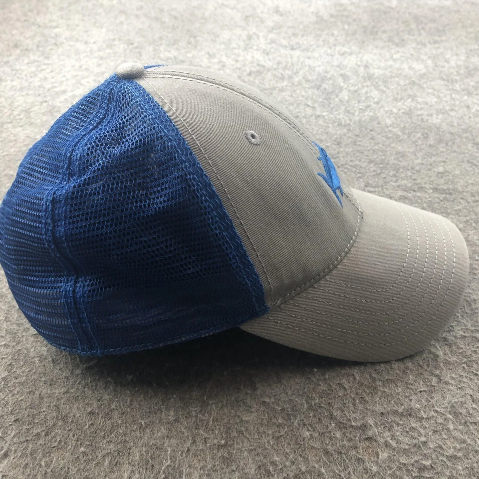 Southern Tide Hat Cap Snap Back One Size Gray Blue Fish Trucker Mesh Mens - Image 2 of 4