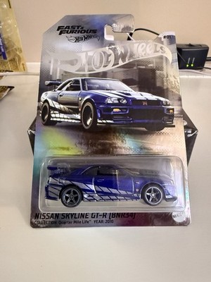 Hot Wheels NFTGarage Fast & Furious Nissan Skyline GT-R BNR34 Hard