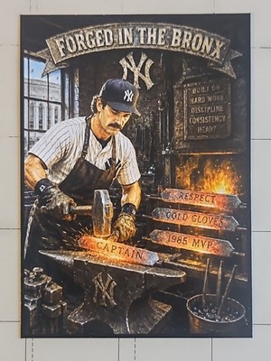 Yankees Custom Card - Forged In The Bronx - Don Mattingly 