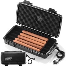 Zigarren Humidor Reise Koffer  luftdicht Tragbar Geschenk